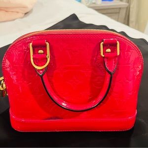 Louis Vuitton Alma BB Monogram Vernis leather mini used